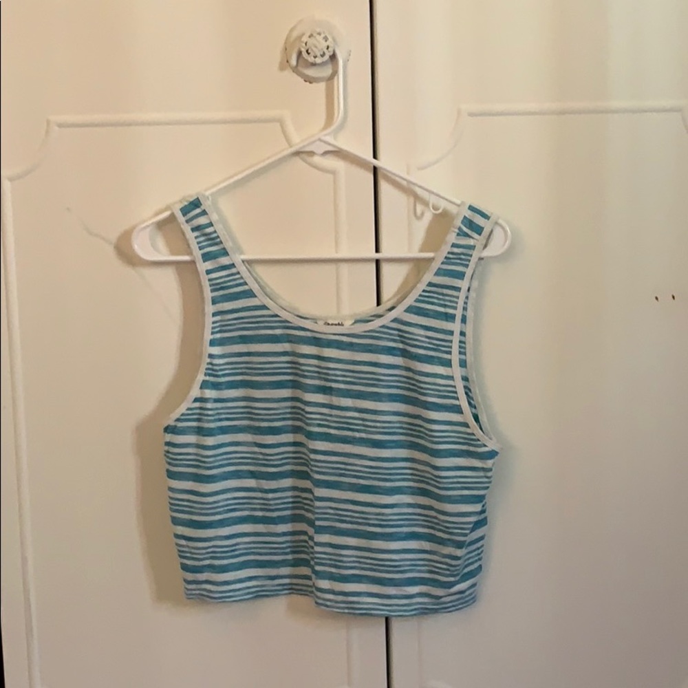 Aeropostale striped crop top